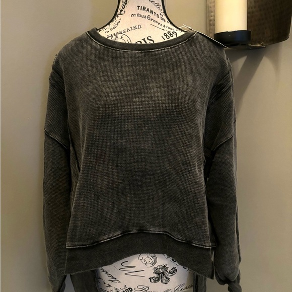 Cotton Heavyweight Thermal Pullover - Picture 9 of 9